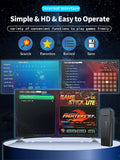 4K HD Video Game Console 2.4G Double Wireless Controller For PS1/FC/GBA Retro TV Dendy Game Console 10000 Games Stick