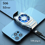 Universal Mobile Phone Gaming Accessories Game Cellphone Cooler USB System Fast Cooling Fan Gamepad Radiator for Android IPhone