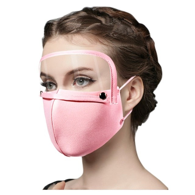 Masks Visor Adult Anti-fog Protect Sheild With Detachable Eyes Shield Screen Pantalla Protectora Face Mask Halloween Cosplay