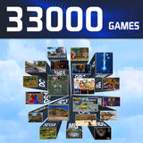 Arcade Box Game Console for PS1/DC/Naomi 64GB Classic Retro 33000+ Games Super Console 4K HD Display on TV Projector Monitor