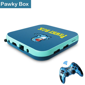 Pawky Box Console Game TV Box Retro Video Game Super Console for NDS/Naomi/mame//PS1 4K HD Output WiFi Just Plug and Play