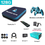 Pawky Box Console Game TV Box Retro Video Game Super Console for NDS/Naomi/mame//PS1 4K HD Output WiFi Just Plug and Play