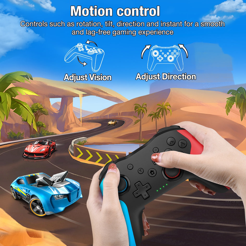 Wireless Bluetooth Gamepad For Nintendo Switch/Switch Lite Built in 600mAh Battery Pro Game Controller For Switch Accessories