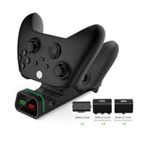 Controller Charger for X Box Xbox One Series X S Control Rechargeable Battery Charging Pack Gamepad Charge Kit Station Joystick