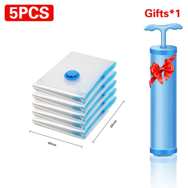Vacuum Storage Bag Quilts Clothes Waterproof Compression Air Bag Foldable Dustproof and Moisture-Proof Household Storage Sack