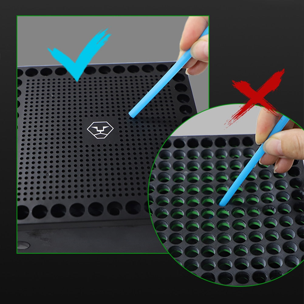 For Xbox series X console Dust Cover + Silicone Dust Plugs Set  Earphone Game Controller Handle Shelf Rack Accessories