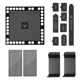For Xbox series X console Dust Cover + Silicone Dust Plugs Set  Earphone Game Controller Handle Shelf Rack Accessories
