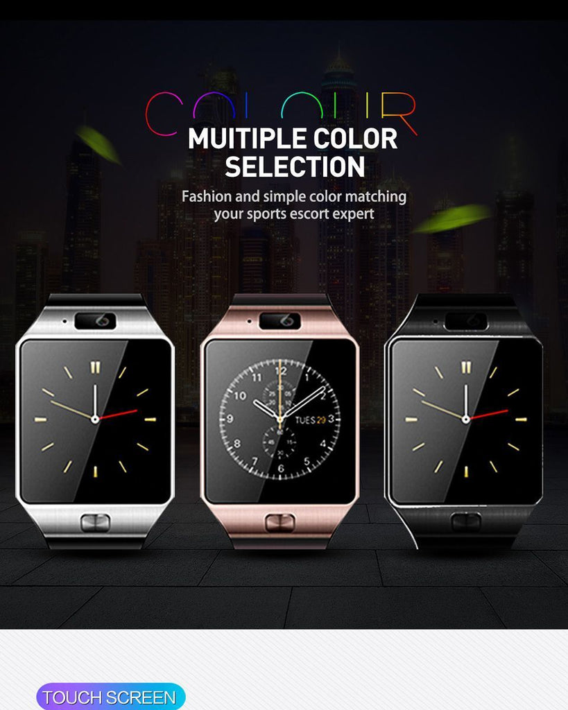 Smart Watch Dz09 Smart Clock Support Tf Sim Camera Men Women Sport Bluetooth Wristwatch For Samsung Huawei Xiaomi Android Phone
