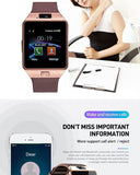 Smart Watch Dz09 Smart Clock Support Tf Sim Camera Men Women Sport Bluetooth Wristwatch For Samsung Huawei Xiaomi Android Phone