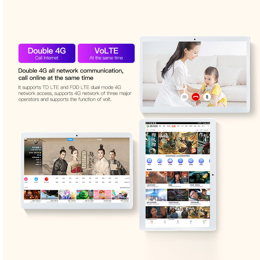 Global Version M30 Pro 10.1 Inch Tablet Android Tablets Mtk6797 10 Core 12GB RAM 512GB ROM Tablette Phone Call Windows Tablete