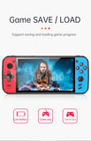 POWKIDDY X16 Portable Retro Handheld Video Game Console Classic Gaming Consoles 6.5 Inch IPS Screen With Tow Controllers Gamepad