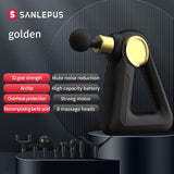 SANLEPUS Massage Gun LCD Display 32 Levels Electric Massager Deep Tissue Muscle Percussion Neck Body Back Relaxation Pain Relief