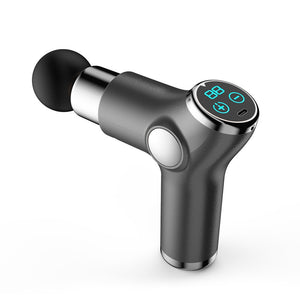Mini LCD Display Massage Gun Professional Deep Muscle Massager Pain Relief Body Relaxation Fascial Gun Fitness pistola masaje