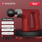 SANLEPUS Professional Massage Gun Deep Muscle Relaxation For Body Neck Shoulder Back Foot Fitness Pain Relief Electric Massager