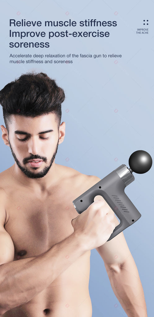 SANLEPUS Professional Massage Gun Deep Muscle Relaxation For Body Neck Shoulder Back Foot Fitness Pain Relief Electric Massager