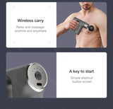 SANLEPUS Professional Massage Gun Deep Muscle Relaxation For Body Neck Shoulder Back Foot Fitness Pain Relief Electric Massager