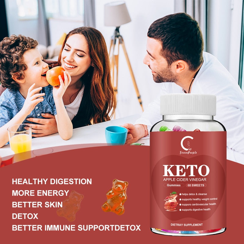 GPGP Greenpeople 21Day Rapid Ketogenic MCT energy Gummies Fudge Slimming Product Sugar&Oil blocking Weight Loss Iteam for adults
