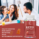 GPGP Greenpeople 21Day Rapid Ketogenic MCT energy Gummies Fudge Slimming Product Sugar&Oil blocking Weight Loss Iteam for adults