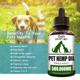 Catfit Natural HE-MP seed Oil Pet Anxiety Relief &Pain Relief Oil Pet hair Care Oil Improve Immunity Temper Dogs and Cat