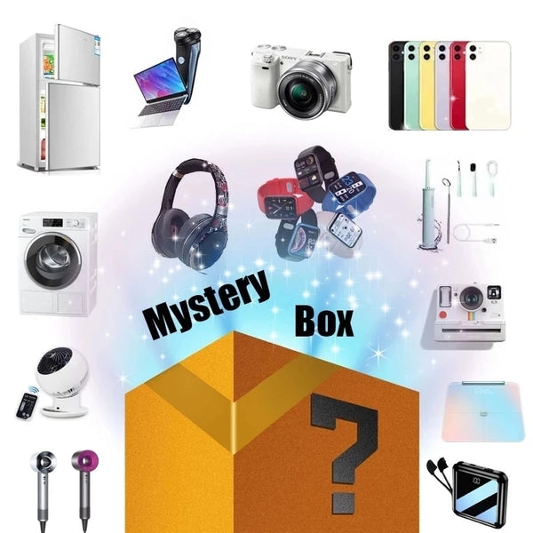 Electronic Lucky Mystery Box - Regalo Sorpresa con Teléfono, Computadora y  Electrónica