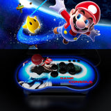 Classic Retro TV double rocker console game console double battery fighting PS1 HD 4K arcade 10000 game TV Projector Monitor