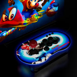 Classic Retro TV double rocker console game console double battery fighting PS1 HD 4K arcade 10000 game TV Projector Monitor