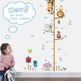Cartoon Animals Lion Monkey Wall Sticker - Virtual Blue Store