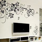 Decal Decoration Flower Wall Sticker - Virtual Blue Store