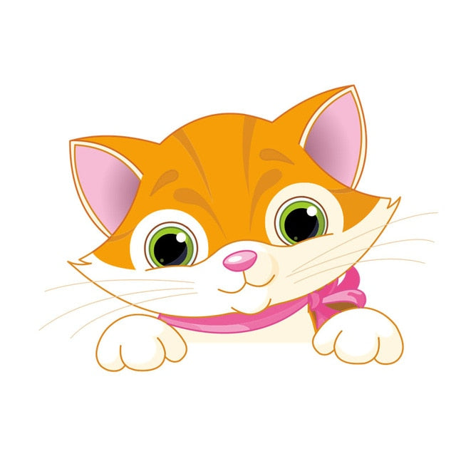 Cat Panda Giraffe Light Switch Sticker - Virtual Blue Store