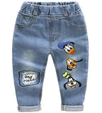 Hole Ripped Denim Pants - Virtual Blue Store