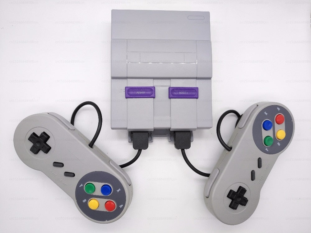 For Snes 16 Bit Games!! Retro Mini TV Video Game Console with 94 Built-in Different 16 Bit Games For Snes Two Gamepads AV Out
