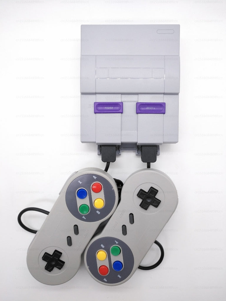 For Snes 16 Bit Games!! Retro Mini TV Video Game Console with 94 Built-in Different 16 Bit Games For Snes Two Gamepads AV Out
