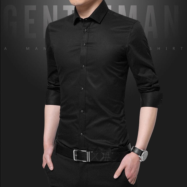 Casual Social Formal Shirt - Virtual Blue Store