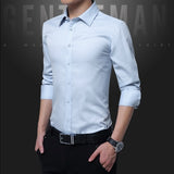 Casual Social Formal Shirt - Virtual Blue Store