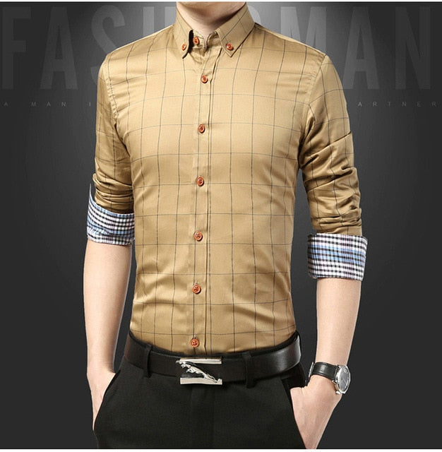 Casual Social Formal Shirt - Virtual Blue Store