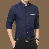 Casual Social Formal Shirt - Virtual Blue Store