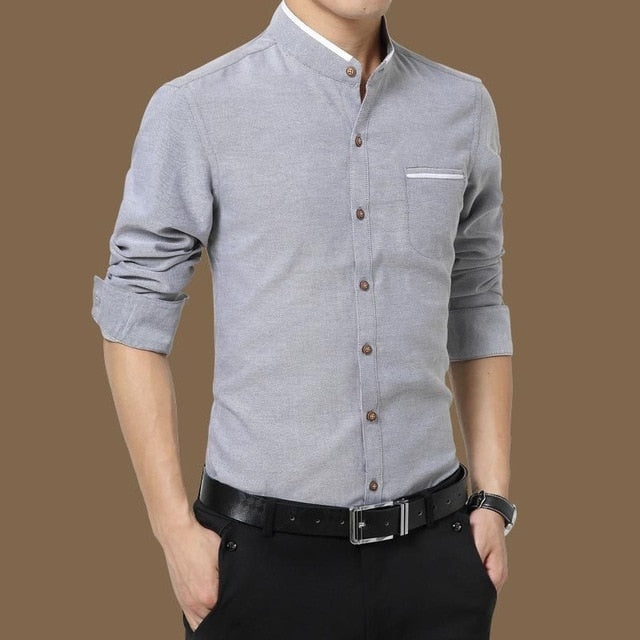 Casual Social Formal Shirt - Virtual Blue Store