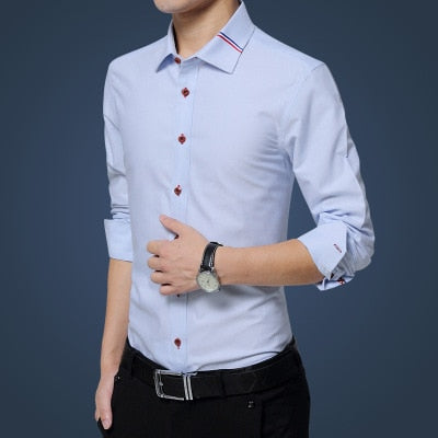 Casual Social Formal Shirt - Virtual Blue Store