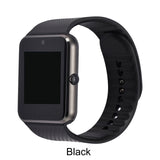 GT08 Bluetooth Smart Watch Wristband SIM TF Card Phone MP3 Smartwatch For Apple iOS Android SMS/call Reminder Fitness Camera - Virtual Blue Store