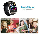 Bluetooth Smart Watch Touchscreen with Camera,Unlocked Watch Cell Phone with Sim Card Slot, Supports MP3 Player Music Playing - Virtual Blue Store