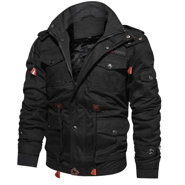 Men's Winter Fleece Jackets - Virtual Blue Store