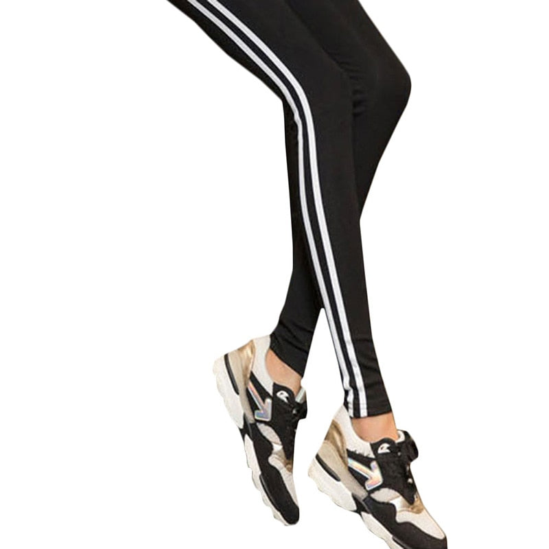 Lady Activewear Black Legging - Virtual Blue Store