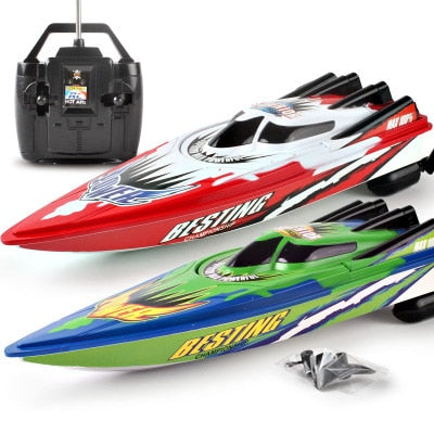 4 Channels RC Electric Remote Boat - Virtual Blue Store