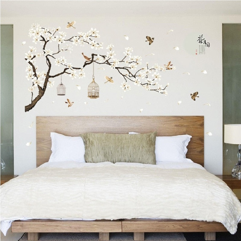 187*128cm Big Size Tree Wall Stickers - Virtual Blue Store