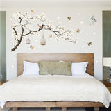 187*128cm Big Size Tree Wall Stickers - Virtual Blue Store