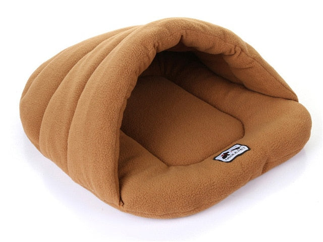 Winter Warm Slippers Style Dog Bed - Virtual Blue Store