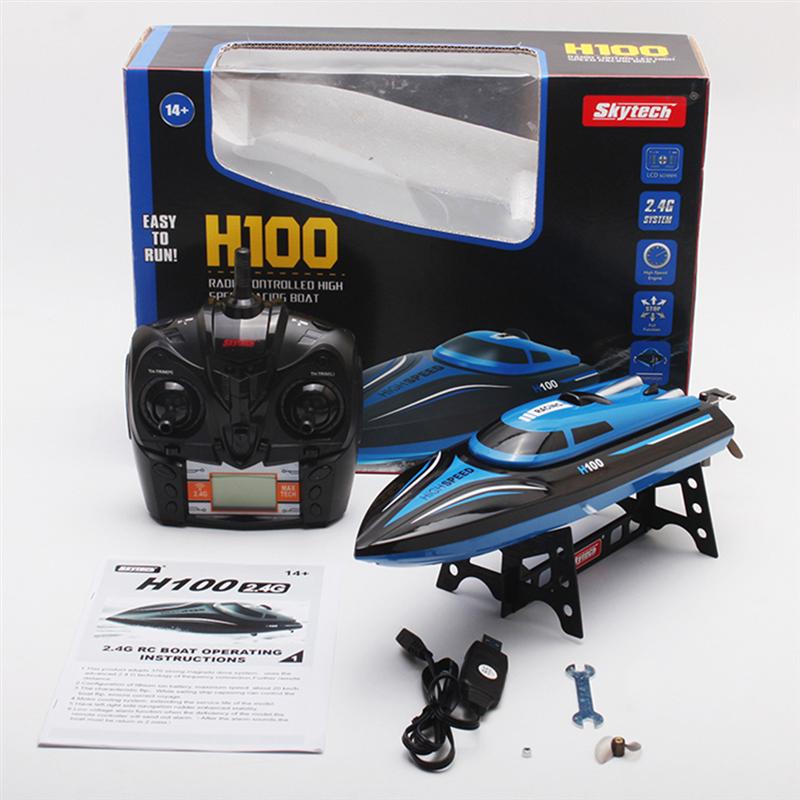 High Speed RC 2.4GHz 4 Channel Boat - Virtual Blue Store