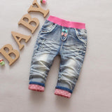 Baby Girls Denim Jeans - Virtual Blue Store