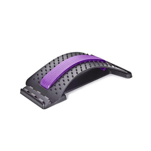Stretch Equipment Back Massager Stretcher Fitness Lumbar Support Relaxation Mate Spinal Pain Relieve Chiropractor Messager - Virtual Blue Store