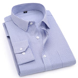 Men's Business Casual Long Shirt - Virtual Blue Store